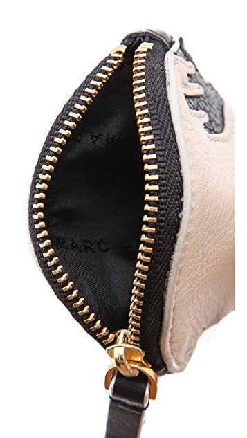 marc marc jacobs olive 动物拉链小包 shopbop