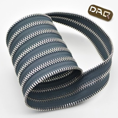 【DAQ大器拉链:5号四边Y牙拉链 鞋靴服装门襟装饰拉锁 铜质特殊功能金属拉链定制】询价单